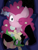 Size: 1080x1440 | Tagged: safe, artist:咸茶吾良夜, pinkie pie, alligator, pony, g4, candy, female, food, mare, tongue out