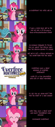 Size: 2000x4649 | Tagged: safe, artist:mlp-silver-quill, pinkie pie, earth pony, pony, comic:pinkie pie says goodnight, everfree northwest, g4, comic, dialogue, everfree northwest 2024, female, mare