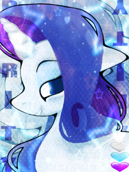 Size: 600x800 | Tagged: safe, artist:s0mato, rarity, pony, unicorn, g4, horn, solo