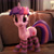 Size: 2048x2048 | Tagged: source needed, safe, anonymous artist, twilight sparkle, pony, unicorn, g4, 3d, bed, cloth, clothes, comfy, cute, female, indoors, looking at you, mare, on floor, open mouth, raised hoof, realistic, socks, solo, standing on three hooves, striped socks, twibooru import, unicorn twilight, unobtrusive watermark, watermark