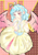 Size: 1778x2560 | Tagged: safe, artist:小元, cozy glow, alicorn, human, g4, abstract background, alicornified, clothes, cozycorn, dress, horn, horned humanization, humanized, race swap, solo, winged humanization, wings