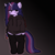 Size: 946x946 | Tagged: safe, artist:cutiesparke, twilight sparkle, pony, unicorn, semi-anthro, g4, abstract background, alcohol, alternate hairstyle, beer, beer can, cheek fluff, chubby, clothes, drink, ear fluff, female, gradient background, hoodie, horn, socks, solo, standing, stockings, thigh highs, unicorn twilight