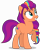 Size: 4231x5270 | Tagged: safe, artist:creedyboy124, sunny starscout, earth pony, pony, g4, g5, base used, female, g5 to g4, generation leap, happy, looking, mane stripe sunny, mare, simple background, solo, transparent background, vector