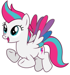 Size: 4545x4864 | Tagged: safe, artist:creedyboy124, zipp storm, pegasus, pony, g4, g5, base used, colored wings, female, flying, g5 to g4, generation leap, mare, multicolored wings, simple background, solo, transparent background, vector, wings