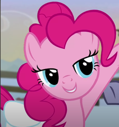 Size: 616x656 | Tagged: safe, screencap, pinkie pie, earth pony, pony, g4, hearthbreakers, my little pony: friendship is magic, season 5, cropped, female, lidded eyes, mare, solo