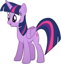 Size: 2420x2520 | Tagged: safe, edit, edited screencap, editor:homersimpson1983, screencap, twilight sparkle, alicorn, pony, g4, background removed, episode needed, female, not a vector, simple background, solo, transparent background, twilight sparkle (alicorn)