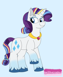 Size: 1680x2066 | Tagged: safe, artist:daniarts19, rarity, g4, female, rainbow power, solo