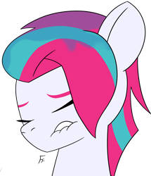 Size: 3691x4289 | Tagged: safe, artist:frownfactory, zipp storm, pegasus, g5, bust, female, simple background, solo, transparent background, wet, wet mane