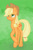 Size: 600x900 | Tagged: safe, artist:summerbeachyt, applejack, earth pony, pony, g4, solo