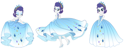 Size: 3000x1181 | Tagged: safe, artist:sapphiregamgee, rarity, human, equestria girls, g4, beautiful, clothes, commission, crown, cute, dress, evening gloves, fashion, female, glass slipper (footwear), gloves, gown, jewelry, long gloves, petticoat, princess costume, princess rarity, raribetes, regalia, simple background, solo, spinning, tiara, transparent background