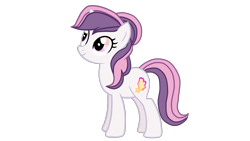 Size: 1280x720 | Tagged: safe, artist:starley, artist:sweetieck, oc, oc only, oc:sweetieck dreams, pony, unicorn, g4, cute, female, horn, mare, simple background, unicorn horn, unicorn oc, vector