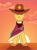 Size: 1200x1609 | Tagged: safe, artist:prixy05, hitch trailblazer, earth pony, pony, g5, my little pony: tell your tale, clothes, cowboy hat, hat, i can't believe it's not hasbro studios, male, poncho, sheriff's badge, solo, stallion, sunset