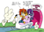 Size: 2380x1692 | Tagged: safe, artist:bobthedalek, starlight glimmer, sunburst, pony, unicorn, g4, blaze (coat marking), cloak, clothes, coat markings, facial hair, facial markings, female, glasses, gloves, goatee, horn, male, mare, messy mane, reference, ship:starburst, shipping, shut up, socks (coat markings), spongebob reference, spongebob squarepants, stallion, straight, sunburst's cloak, sunburst's glasses, swan boat, tunnel of love