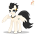 Size: 2000x2000 | Tagged: safe, artist:r4hucksake, oc, oc only, oc:fortuna, pegasus, pony, choker, cigarette, ear piercing, earring, female, jewelry, mare, pegasus oc, piercing, simple background, solo, spiked choker, transparent background