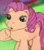 Size: 130x148 | Tagged: safe, screencap, sparkleworks, earth pony, pony, friends are never far away, g3, cropped, cute, female, mare, picture for breezies, ponyville (g3), solo, sorry, sparklebetes, talking