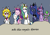 Size: 1314x929 | Tagged: safe, artist:ask-luciavampire, princess cadance, princess celestia, princess luna, shining armor, spike, twilight sparkle, oc, oc:maria, alicorn, dragon, pony, undead, vampire, vampony, g4, ask, female, male, tumblr, tumblr:ask-theroyals-diaries