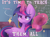 Size: 2250x1677 | Tagged: safe, artist:miryelis, twilight sparkle, alicorn, pony, g4, my little pony: friendship is magic, top bolt, airhorn, big ears, chalkboard, female, magic, mare, serious, solo, sparkles, teacher, telekinesis, text, this will end in deafness, twilight sparkle (alicorn)