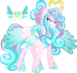 Size: 1600x1514 | Tagged: safe, artist:mrufka69, princess flurry heart, alicorn, pony, g4, alternate design, armor, beanbrows, colored wings, curved horn, ear piercing, earring, eye scar, eyebrows, eyebrows visible through hair, facial scar, fantasy class, female, gradient horn, gradient wings, hair bun, hoof shoes, horn, jewelry, lidded eyes, lip piercing, mare, older, older flurry heart, partially open wings, piercing, princess shoes, redesign, scar, shaped horn, simple background, solo, sparkly mane, sparkly tail, sparkly wings, squint, standing, tail, transparent background, two toned wings, warrior, warrior flurry heart, wing armor, wings