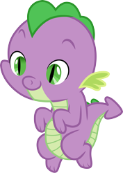 Size: 3000x4234 | Tagged: safe, artist:cloudy glow, spike, dragon, g4, the cutie mark chronicles, baby, baby dragon, baby spike, cute, hatchling, male, simple background, solo, spikabetes, transparent background, wingless spike, younger