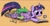 Size: 1276x672 | Tagged: safe, artist:skutchi, part of a set, spike, twilight sparkle, dragon, pony, unicorn, g4, book, duo, duo male and female, female, lying down, male, mug, older, orange background, prone, reading, scroll, simple background, sleeping, smiling, unicorn twilight