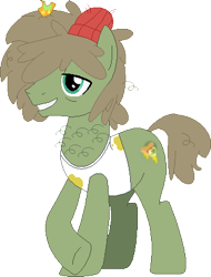 Size: 323x425 | Tagged: safe, artist:victorfazbear, edit, dishwater slog, earth pony, pony, g4, g4.5, my little pony: pony life, g4.5 to g4, generation leap, male, simple background, solo, stallion, transparent background