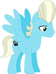 Size: 334x442 | Tagged: safe, artist:victorfazbear, edit, cut scene, pegasus, pony, g4, g4.5, my little pony: pony life, g4.5 to g4, generation leap, male, simple background, solo, spread wings, stallion, transparent background, wings