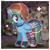 Size: 5000x5000 | Tagged: safe, artist:scarffist, rainbow dash, pegasus, pony, g4, bandage, bandaged wing, base used, black eyeshadow, choker, chokerdash, clothes, collar, converse, cute, ear piercing, earring, emo, emodash, eye clipping through hair, eyeshadow, female, fingerless gloves, gloves, hoof shoes, jewelry, lip piercing, long tail, makeup, mare, multicolored hair, nose piercing, nose ring, passepartout, piercing, purple eyes, rainbow hair, shoes, short hair, short mane, sneakers, socks, solo, sparkles, stockings, striped socks, surprised, tail, thigh highs, wings