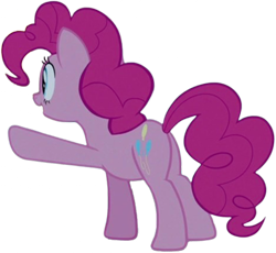 Size: 2734x2520 | Tagged: safe, edit, edited screencap, editor:homersimpson1983, screencap, pinkie pie, g4, background removed, female, not a vector, simple background, solo, transparent background