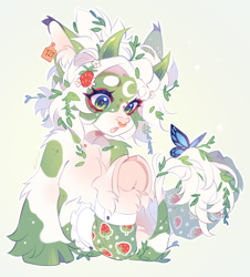 Size: 2112x2334 | Tagged: safe, artist:dedfriend, oc, oc only, cow, cow pony, pony, solo