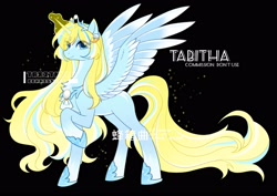 Size: 3508x2480 | Tagged: safe, artist:tabithaqu, oc, oc only, alicorn, pony, alicorn oc, alicornified, horn, race swap, solo, wings