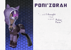 Size: 7016x4961 | Tagged: safe, artist:bluishdraft, earth pony, pony, female, mare, mass effect, solo