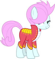 Size: 3000x3211 | Tagged: safe, artist:cloudy glow, soigne folio, earth pony, pony, g4, green isn't your color, female, mare, simple background, solo, transparent background, vector