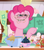 Size: 500x574 | Tagged: safe, artist:umsx, edit, edited screencap, editor:umsx, screencap, pinkie pie, g4, my little pony: friendship is magic, secrets and pies, batter, blueberry, candy, cropped, egg beater, food, just one bite, kitchen, lollipop, meme, reference, solo, spongebob reference, spongebob squarepants, spongebob squarepants (character), strawberry, you like krabby patties don't you squidward?