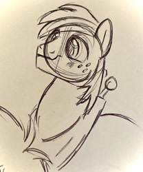 Size: 1708x2048 | Tagged: safe, artist:texacity, big macintosh, earth pony, pony, g4, sketch, smiling, solo