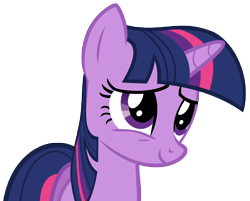 Size: 9618x7720 | Tagged: safe, artist:andoanimalia, twilight sparkle, pony, unicorn, friendship is magic, g4, female, horn, mare, simple background, smiling, solo, transparent background, unicorn twilight, vector