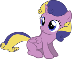 Size: 921x749 | Tagged: artist needed, safe, anonymous artist, oc, oc only, oc:princess twila, alicorn, pony, cute, female, filly, foal, offspring, parent:prince blueblood, parent:twilight sparkle, parents:twiblood, simple background, sitting, solo, transparent background, vector