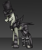 Size: 2200x2604 | Tagged: safe, artist:darklight1315, oc, oc only, oc:mr.crow, earth pony, pony, fallout equestria, concept art, fallout equestria: mayday, feather, hat, pre-war, skull, solo, top hat, unreal tournament