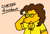 Size: 3850x2650 | Tagged: safe, artist:44nifty, cheese sandwich, earth pony, pony, g4, autograph, beige background, cursive writing, digital art, drawing of a photo, eyebrows, glasses, parody, pixel art, raised eyebrow, simple background, solo, weird al yankovic