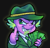 Size: 528x510 | Tagged: safe, artist:kreeeeeez, spike, dragon, g4, banknotes, clothes, epic spike, evil smile, gangster, gangster spongebob, grills, half body, hat, jewelry, looking at you, mafia, male, meme, money, necktie, pinstripes, ponified, ponified meme, ring, shirt, smiling, smiling at you, solo, spongebob squarepants, suit, thumbs up, wingless spike