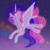 Size: 2560x2560 | Tagged: safe, artist:meteor s, twilight sparkle, alicorn, pony, g4, constellation, night, night sky, older, older twilight, older twilight sparkle (alicorn), princess twilight 2.0, sky, solo, stars, twilight sparkle (alicorn)