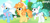 Size: 1280x594 | Tagged: safe, artist:vi45, oc, oc only, earth pony, pegasus, pony, apron, clothes, female, mare, trio, trio female