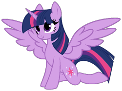 Size: 675x505 | Tagged: safe, artist:noi kincade, twilight sparkle, alicorn, g4, female, simple background, solo, transparent background, twilight sparkle (alicorn)