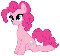 Size: 554x521 | Tagged: safe, artist:noi kincade, pinkie pie, earth pony, g4, female, simple background, solo, transparent background