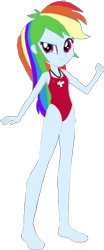 Size: 627x1502 | Tagged: safe, artist:theemperorofhonor, rainbow dash, human, equestria girls, g4, lifeguard, lifeguard dash, simple background, transparent background