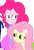 Size: 1730x2520 | Tagged: safe, edit, edited screencap, editor:mrtoonlover83, screencap, fluttershy, pinkie pie, human, equestria girls, g4, background removed, duo, duo female, female, not a vector, simple background, transparent background