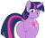 Size: 1181x1012 | Tagged: safe, artist:shieldwingarmorofgod, twilight sparkle, alicorn, pony, g4, butt, dock, female, looking at you, looking back, looking back at you, plot, simple background, smiling, smiling at you, solo, tail, transparent background, twibutt