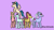 Size: 1280x720 | Tagged: safe, artist:blackblade360, indigo zap, lemon zest, sour sweet, sugarcoat, sunny flare, earth pony, pegasus, pony, unicorn, equestria girls, g4, my little pony equestria girls: friendship games, blue coat, earth pony lemon zest, earth pony sugarcoat, equestria girls ponified, female, flying, glasses, goggles, horn, ibispaint x, looking at you, mare, multiple characters, pegasus indigo zap, pegasus sour sweet, ponified, purple background, raised leg, red coat, shadowbolts, signature, simple background, spread wings, tail, two toned mane, two toned tail, unicorn sunny flare, wings, yellow coat