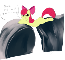 Size: 1055x967 | Tagged: safe, artist:lillslim, apple bloom, earth pony, pony, g4, armchair, asking for help, behaving like a cat, blank flank, bow, chair, colored, comic, cute, draft, drawthread, female, filly, foal, hair bow, handwriting, looking at you, photo, ponified, ponified animal photo, question, requested art, simple background, solo, stretch, talking to viewer, white background