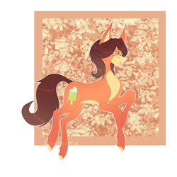 Size: 4320x4320 | Tagged: safe, artist:chazmazda, oc, oc only, pony, :p, abstract background, art trade, colored, flat colors, full body, gradient hooves, hair, highlights, long hair, markings, short hair, simple background, smiling, tongue out, transparent background