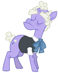 Size: 656x824 | Tagged: safe, edit, edited screencap, screencap, randolph, earth pony, pony, g4, twilight time, background removed, clothes, eyes closed, male, not a vector, ribbon bow tie, shirt, simple background, solo, stallion, transparent background, waistcoat